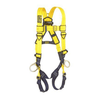 3M™ DBI-SALA® Delta™ Vest-Style Positioning Harness - Pass-through Buckle Leg Straps Front View