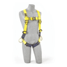 3M™ DBI-SALA® Delta™ Vest-Style Positioning Harness  - Front View with Quick Connect Buckle Leg Straps and Side D-rings