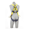 3M™ DBI-SALA® Delta™ Vest-Style Positioning Harness - Rear View with Quick Connect Buckle Leg Straps and Side D-rings