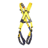 3M™ DBI-SALA® Delta™ Crossover-Style Climbing Harness - Tongue Buckle Leg Straps (Rear View)