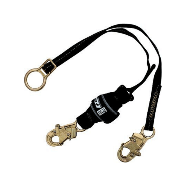 3M™ DBI-SALA® EZ-Stop™ Arc Flash Tie-Back Shock Absorbing Lanyard with Self-Locking Snap Hooks