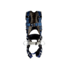 3M™ DBI-SALA® ExoFit™ Plus Comfort Construction Style Positioning Harness - Front View with Quick Connect Chest and Tongue Buckle Leg Connections and Body Belt/Hip Pad with Side D-rings