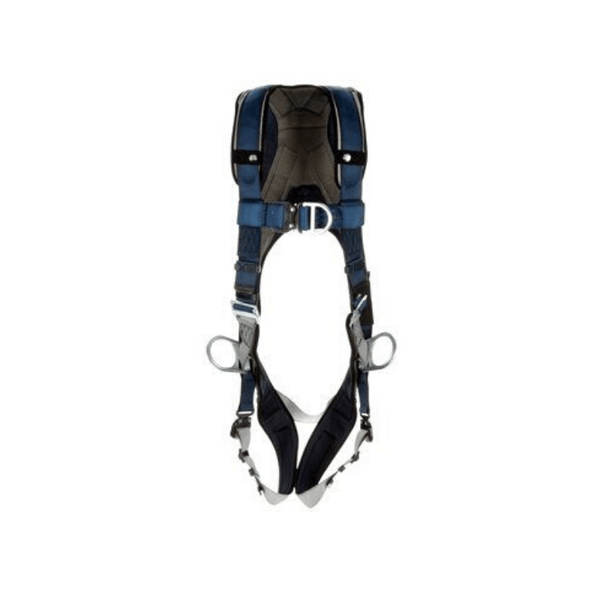 3M™ DBI-SALA® ExoFit™ Plus Comfort Vest-Style Positioning/Climbing Harness - Front View with Quick Connect Chest and Leg Straps and Front and Side D-rings