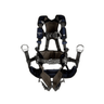 3M™ DBI-SALA® ExoFit NEX™ Plus Comfort-Style Tower Climbing Harness - Front View with Quick Connect Chest and Leg Connections, Front D-ring, and Body Belt/Hip Pad with Side D-rings