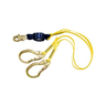 3M™ DBI-SALA® Force2™ 100% Tie-Off Shock Absorbing Lanyard with Self-Locking Snap Hook and Self-Locking Steel Gate/Nose Rebar Hooks
