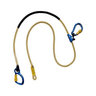 3M™ DBI-SALA® Pole Climber's Adjustable Rope Positioning Lanyard with Self- Locking Carabiner, Rope Adjuster with Carabiner and Heat Resistant and Flame Retardant Rope