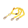 3M™ DBI-SALA® ShockWave™2 100% Tie-Off Rescue Shock Absorbing Lanyard with Self-Locking Snap Hooks and Integrated D-ring