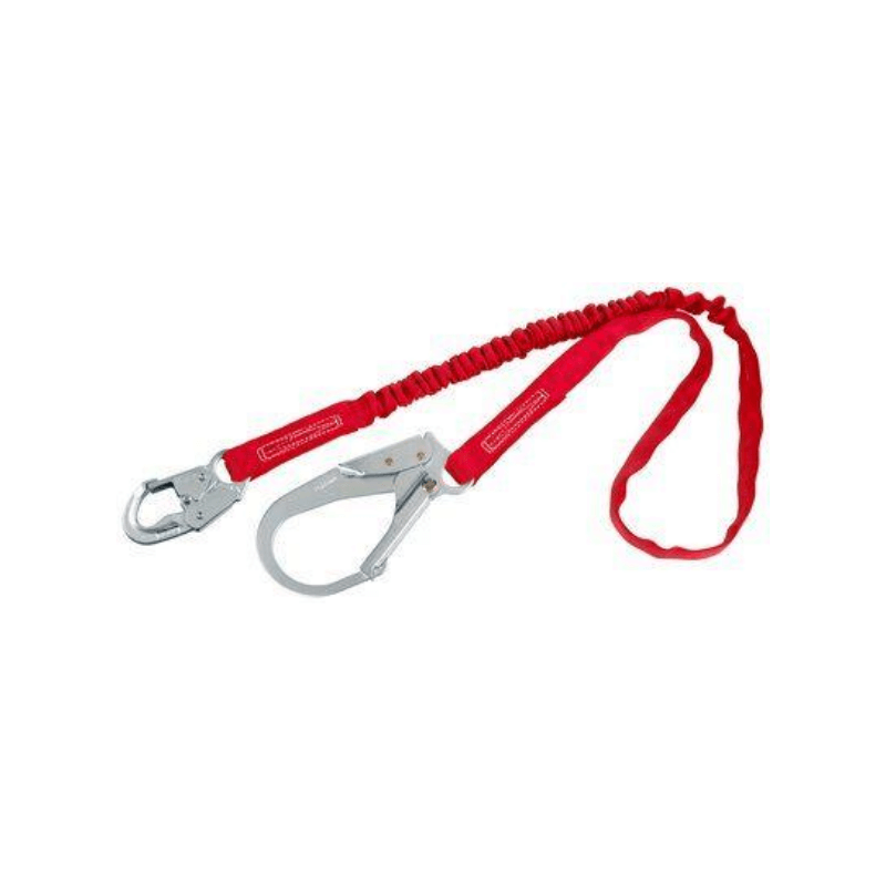 Línea de vida con absorción de impactos 3M™ PROTECTA® PRO-Stop™ con gancho de presión autoblocante y gancho de barra de refuerzo de acero autoblocante - imagen 2