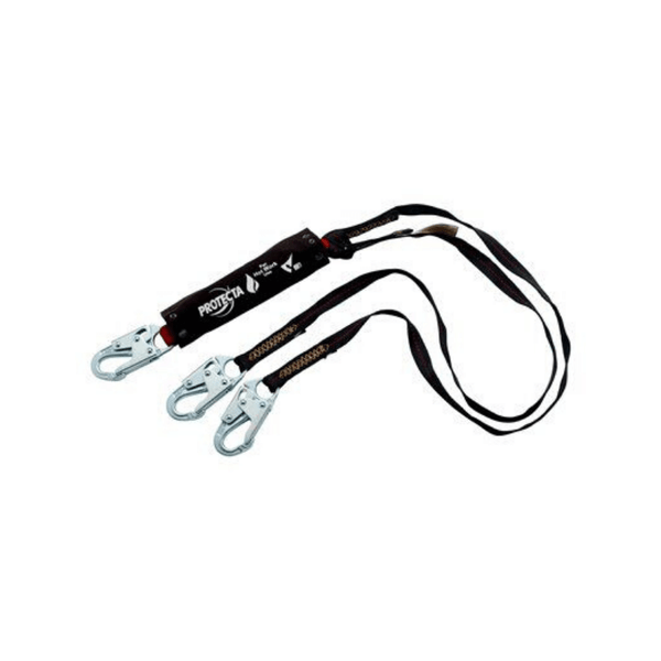 3M™ PROTECTA® PRO™ Pack 100% Tie-Off Shock Absorbing Lanyard for Hot Work Use with Self-Locking Snap Hooks