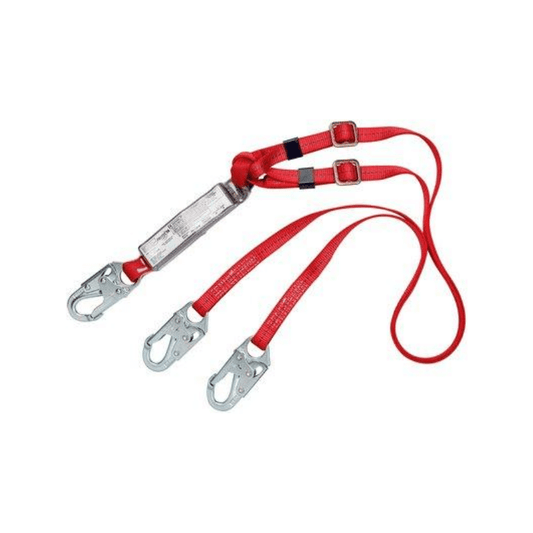 3M™ PROTECTA® PRO™ Pack Adjustable 100% Tie-Off Shock Absorbing Lanyard with Self-Locking Snap Hooks