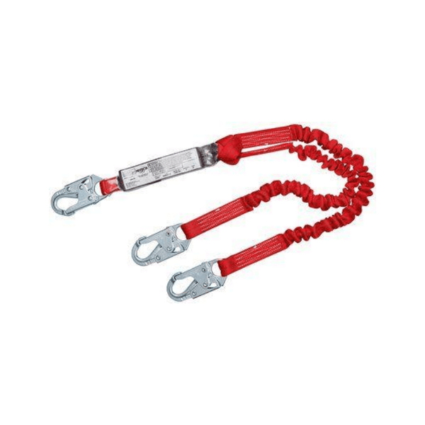 3M™ PROTECTA® PRO™ Pack Elastic 100% Tie-Off Shock Absorbing Lanyard– The 3M™ PROTECTA® PRO™ Pack Elastic 100% Tie-Off Shock Absorbing Lanyard offers complete freedom of movement. Features self-locking snap hooks and polyester tubular webbing. Available with snap or rebar hook anchor connection. 6 ft double-leg lanyard. Shop now. – Now available at MTN Shop US.