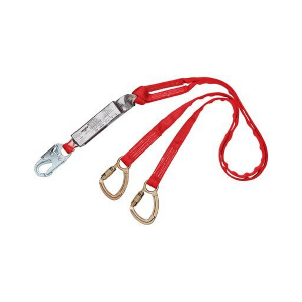 3M™ PROTECTA® PRO™ Pack Tie-Back 100% Tie-Off Shock Absorbing Lanyard with Self-Locking Snap Hook and Tie-Back Hooks