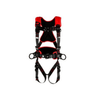 3M™ Protecta® Comfort Construction Style Positioning/Climbing Harness - Front View with Quick Connect Chest and Leg Connections, Front D-ring and Body Belt/Hip Pad with Side D-rings