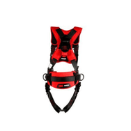Arnés de escalada/posicionamiento estilo construcción 3M™ Protecta® Comfort - Vista posterior con anillo en D posterior vertical y anillo en D dorsal fijo - imagen 4
