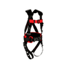 3M™ Protecta® Construction Style Harness - Side View with Pass-Through Chest and Tongue Buckle Leg Connections and Body Belt/Hip Pad