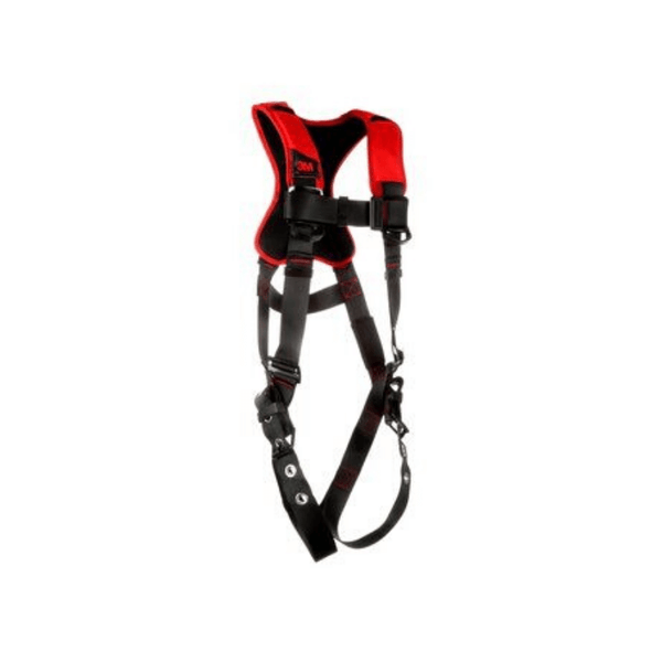 3M™ Protecta® Comfort Vest-Style Harness - Side View with Pass-Through Chest and Tongue Buckle Leg Connections