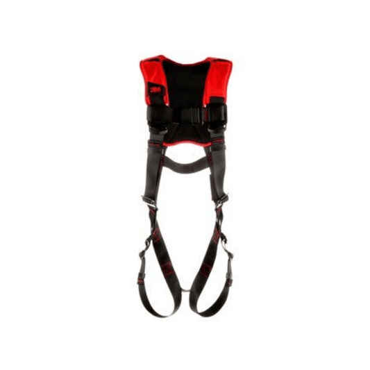3M™ Protecta® Comfort Vest-Style Harness - Front View with Pass-Through Chest and Leg Connections