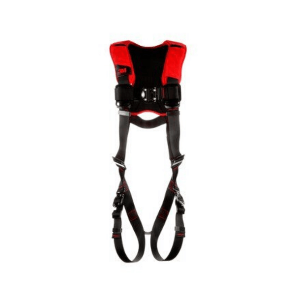 3M™ Protecta® Comfort Vest-Style Harness - Front View with Quick Connect Chest and Leg Connections