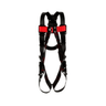 3M™ Protecta® Vest-Style Harness - Front View with Quick Connect Chest  and Tongue Buckle Leg Connections