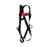 3M™ Protecta® Vest-Style Positioning/Climbing Harness - Side View with Pass-Through Chest and Tongue Buckle Leg Connections and Front and Side D-rings