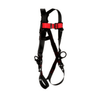 3M™ Protecta® Vest-Style Positioning Harness - Side View with Pass-Through Chest and Tongue Buckle Leg Connections and Side D-rings