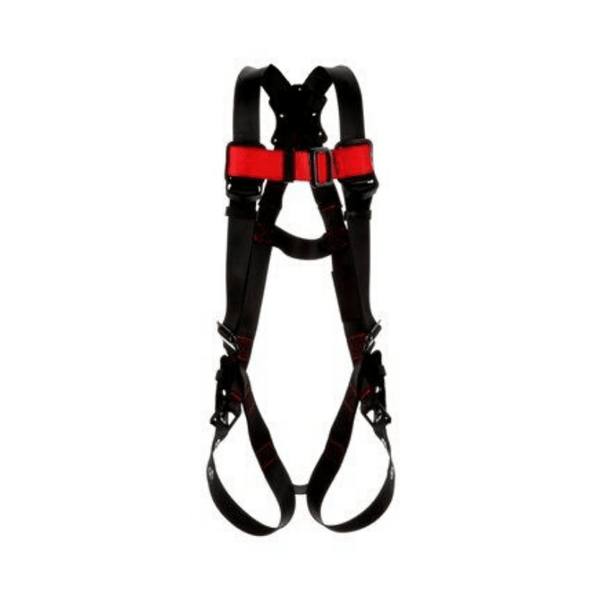 3M™ Protecta® Vest-Style Harness - Front View with Pass-Through Chest and Tongue Buckle Leg Connections