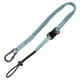 Correa para herramientas de 5 lb con clip rápido, lazo de estrangulamiento y mosquetón con cierre roscado de acero, 36", 1/paq.