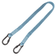 15 lb Tool Tether with dual steel screwgate carabiners, 36", 1/pk