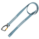 40 lb Premium Tool Tether with Non-stretch Web, Choke-loop and Swivel Aluminum Carabiner, 78" 1/pk