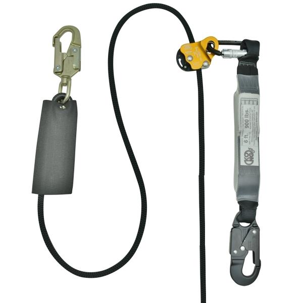 20" shock absorbing lanyard