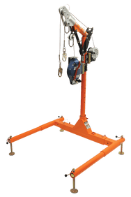 Confined Space Davit System with 12" to 29" Offset Davit Arm, Winch and SRL-R