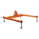 3pc Portable Davit Base for 12" to 29" Systems