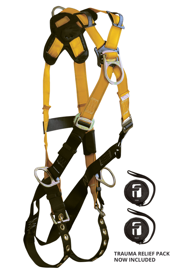 Steel 4D Cross-over Climbing Full Body Harness