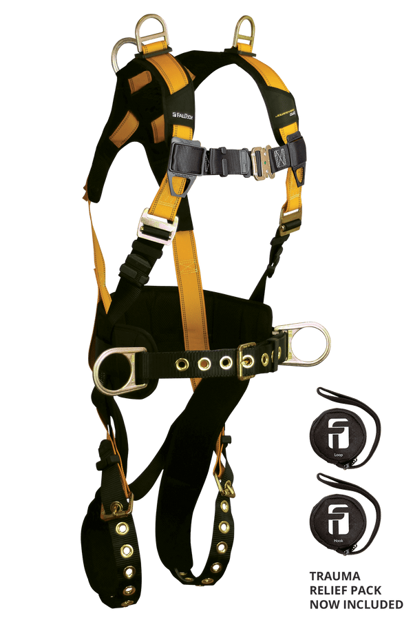 Steel 5D Construction Retrieval Full Body Harness