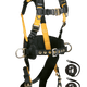 Journeyman Flex® Steel 3D Construction Belted Full Body Harness, Tongue Buckle Leg Adjustment