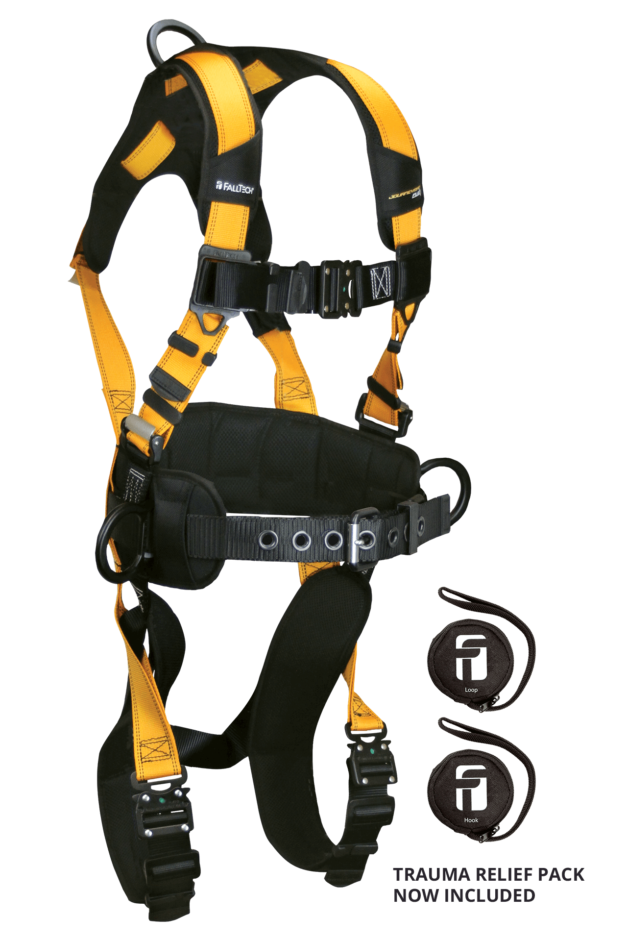 Journeyman Flex® Aluminum 3D Construction Belted Full Body Harness ...