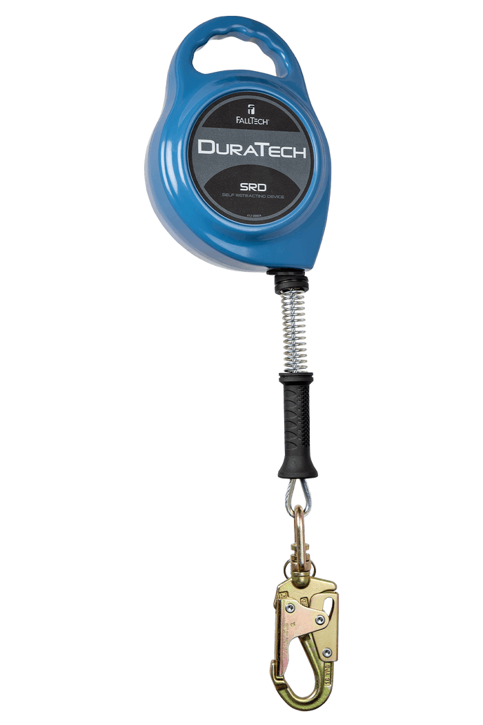DuraTech® SRL con cable de acero inoxidable de 20' y carcasa de aluminio con salida lateral