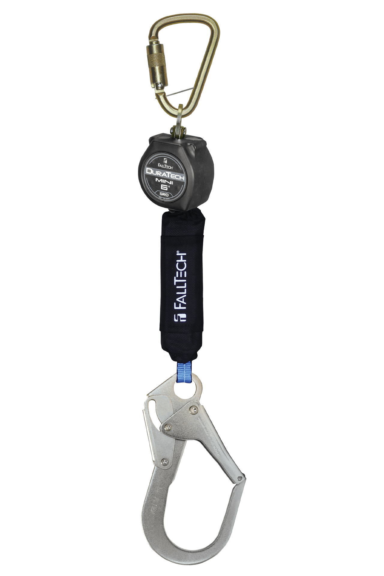 6' Mini Personal SRL with Steel Rebar Hook, Includes Steel Dorsal Conn ...