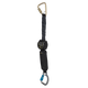 Mini SRL personal Arc Flash de 6' con mosquetón de conexión dorsal de aluminio y mosquetón de anclaje de acero