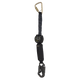 6' Arc Flash Mini Personal SRL with Dielectric Dorsal Connecting Snap Hook and Steel Anchorage Carabiner