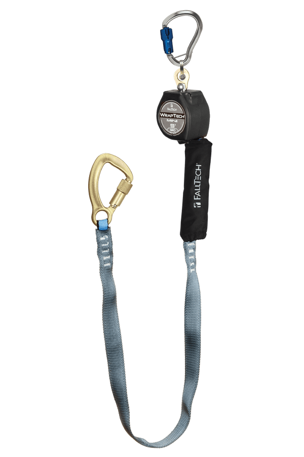 Steel 5k Carabiner, Includes Aluminum Dorsal Connecting Carabiner
