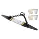 Reusable Heavy Duty Chain Anchor for Wood