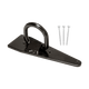 Reusable D-ring Plate Anchor for Wood