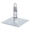 Post Anchor with Welded-eye for Wood, Concrete and Steel