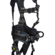 Arnés de cuerpo completo para escalada Arc Flash Nomex® 4D, ajustes de conexión rápida sobremoldeados