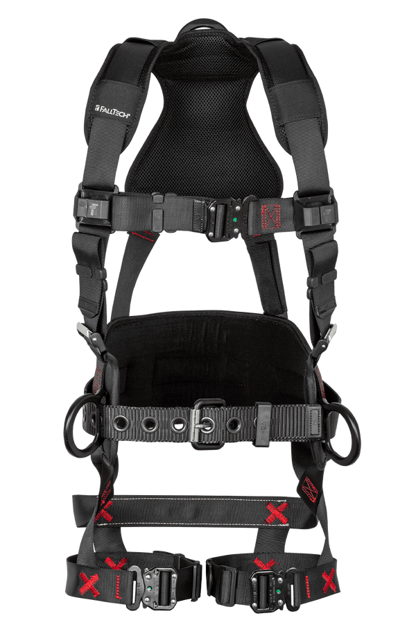 FT-Iron 3D Construction Belted Full Body Harness, Quick FT-Iron 3D Construction Belted Full Body Harness, Quick