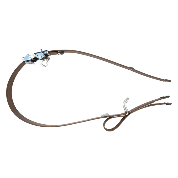 Adjustable Wood Pole Fall Restrict Device for Transmission Poles