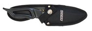 Estwing® 4" and 6" Fixed Blade Steel Tanto Knife– Estwing’s Tanto Knife is the ultimate in durability and design. Styled after japanese swords, it has a dagger like design. It is also lightweight and easy to carry. The Tanto is forged in one piece of U.S. steel, with hand sharpened edges and an outdoor powder coated hilt. The double beveled blade makes it easy to sharpen. The Tanto knife is available in the 4" or 6" blade and comes with a high quality nylon sheath. – Now available at MTN Shop US. - imagen 4
