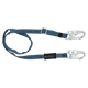 7' to 12' Adjustable Length Restraint Lanyard with Steel Snap Hooks
