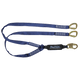 6' WrapTech® Energy Absorbing Lanyard, Double-leg with Steel 5k Tie-back Carabiners